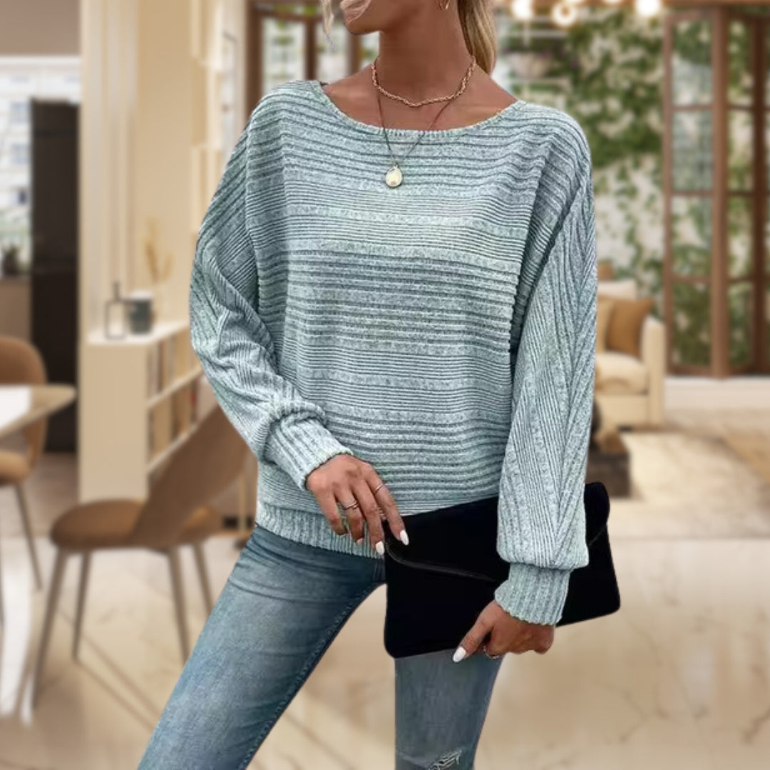 Ingrid | Tekstureret Sweater til Kvinder