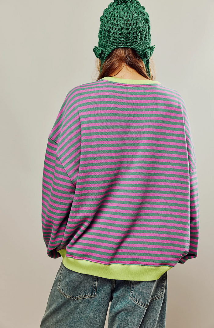 Mana | Stribet Pullover