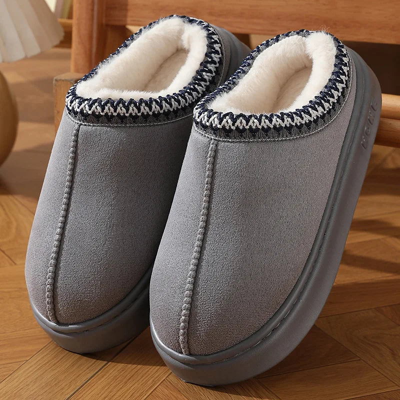 CozyCloud Plush Slippers