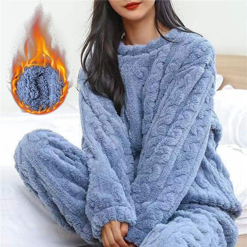 Patricia - Fleece-Pyjama für Damen